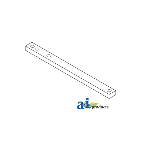 A & I Products Drawbar, Straight 37" x2.5" x1.25" A-E0NN805AC